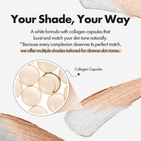 ELROEL Blanc Cover Cream Stick V applicator brush close-up