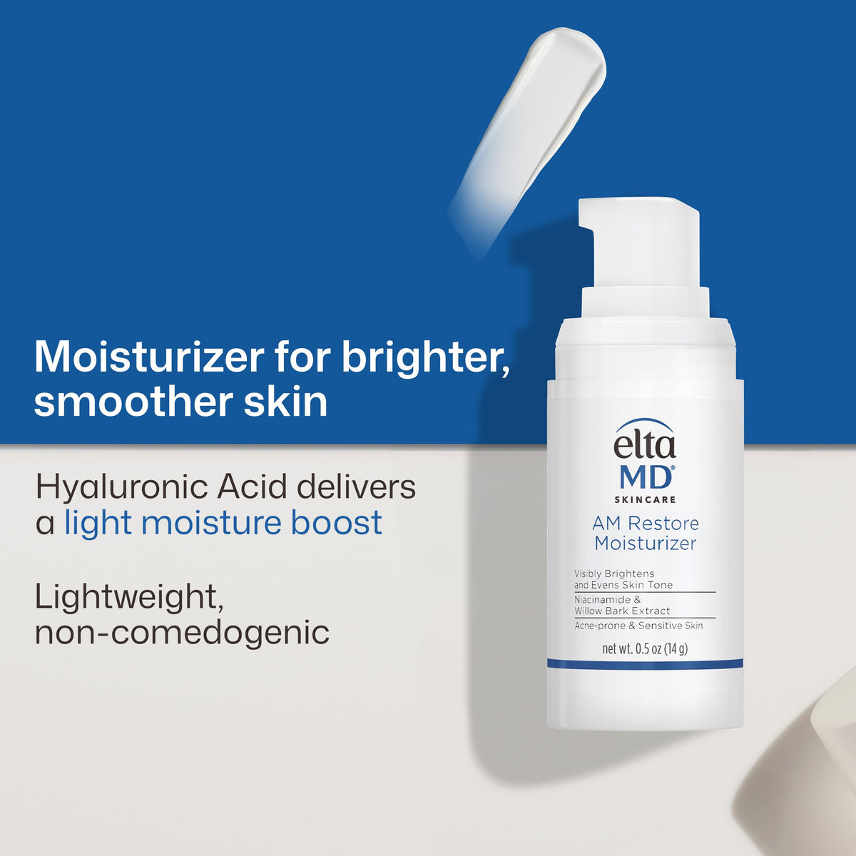 EltaMD AM Restore Daily Facial Moisturizer packaging front