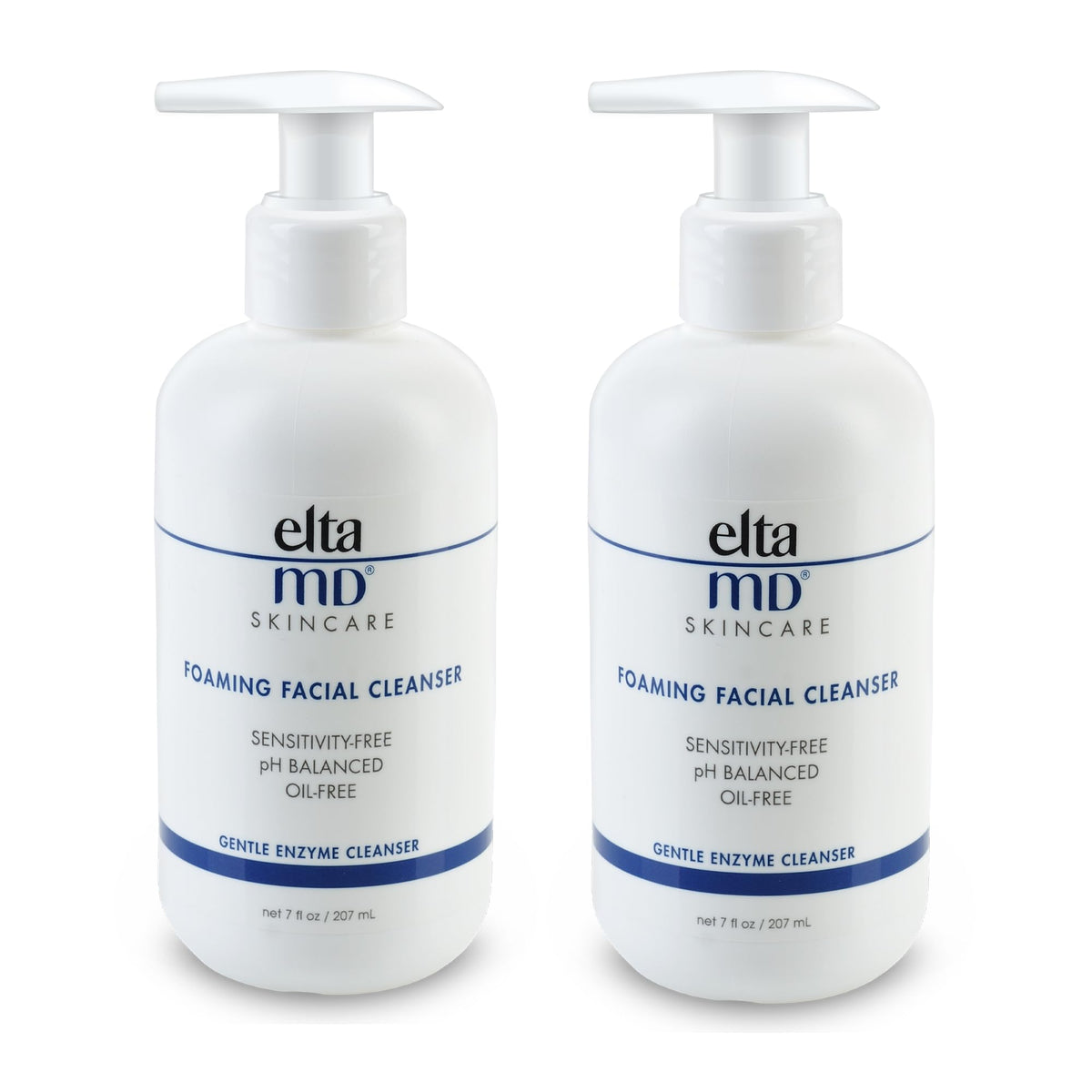 EltaMD Foaming Facial Cleanser 2 Pack front view