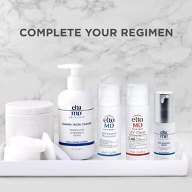 EltaMD Foaming Facial Cleanser packaging display