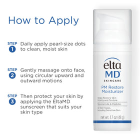 EltaMD PM Restore Night Moisturiser 1.7 oz texture close-up