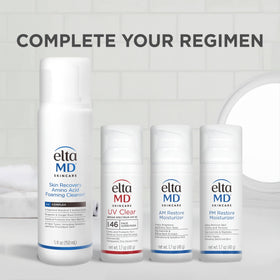 EltaMD PM Restore Night Moisturiser 1.7 oz with other skincare products