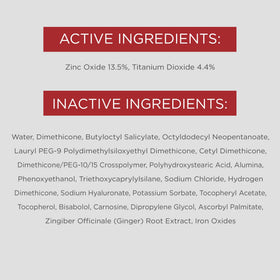 EltaMD UV AOX Elements Tinted Face Sunscreen SPF 50 ingredients list
