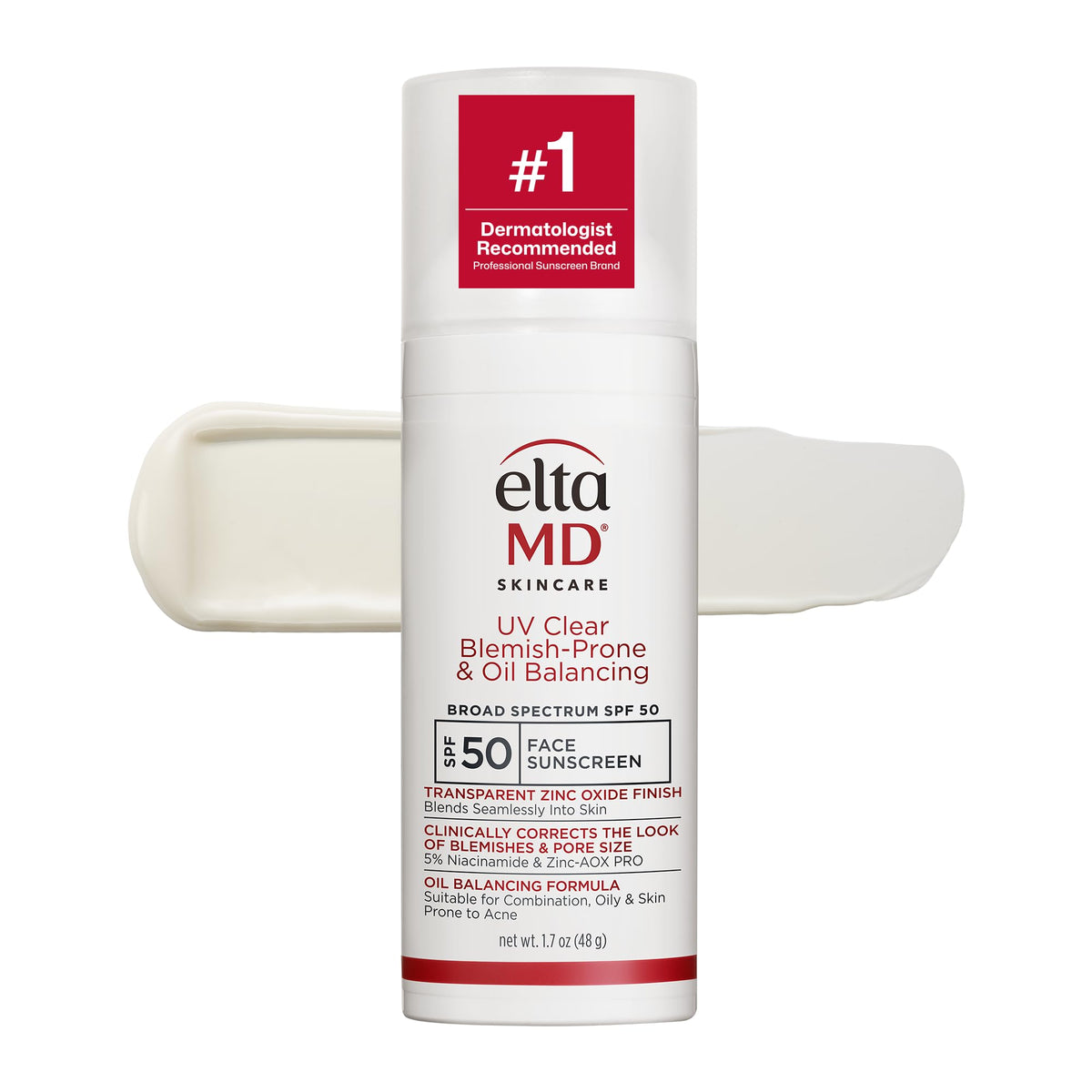 EltaMD UV Clear Blemish-Prone SPF 50 front view