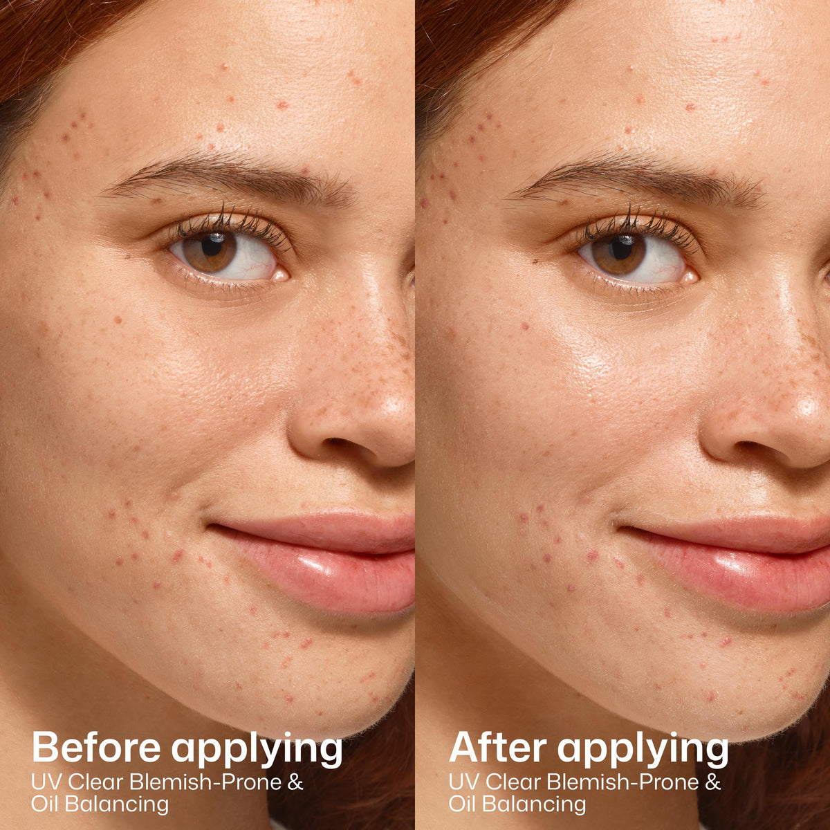 EltaMD UV Clear Blemish-Prone SPF 50 texture on skin