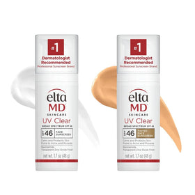 EltaMD UV Clear Tinted Duo Kit front view with pump bottle