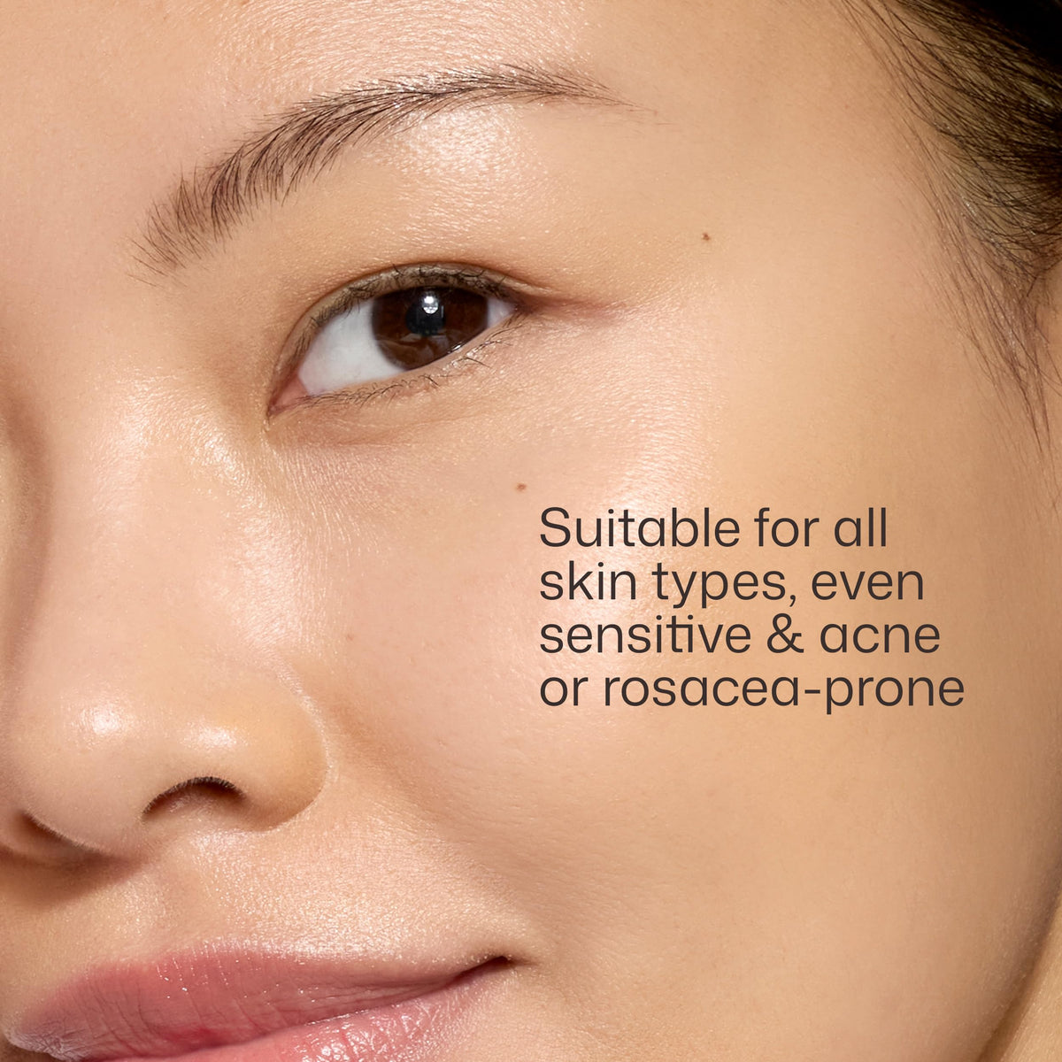 EltaMD UV Clear Tinted Face Sunscreen SPF 46 application on face