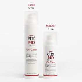 EltaMD UV Clear Untinted Face Sunscreen 3.7 oz pump top