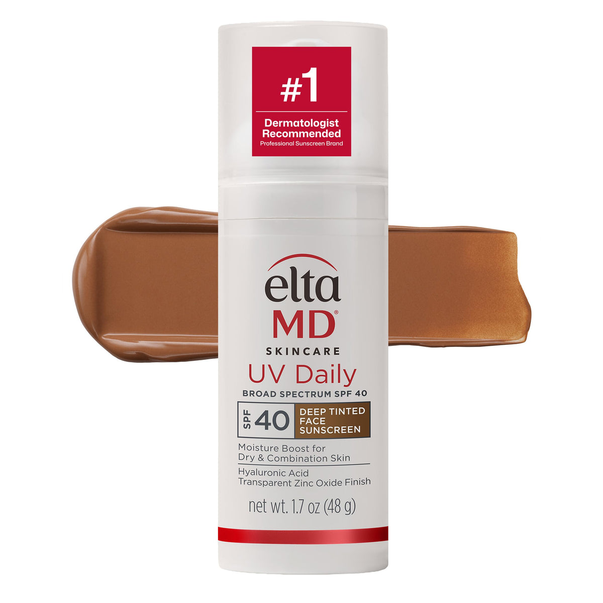 EltaMD UV Daily Deep Tinted Face Sunscreen 1.7 oz front view