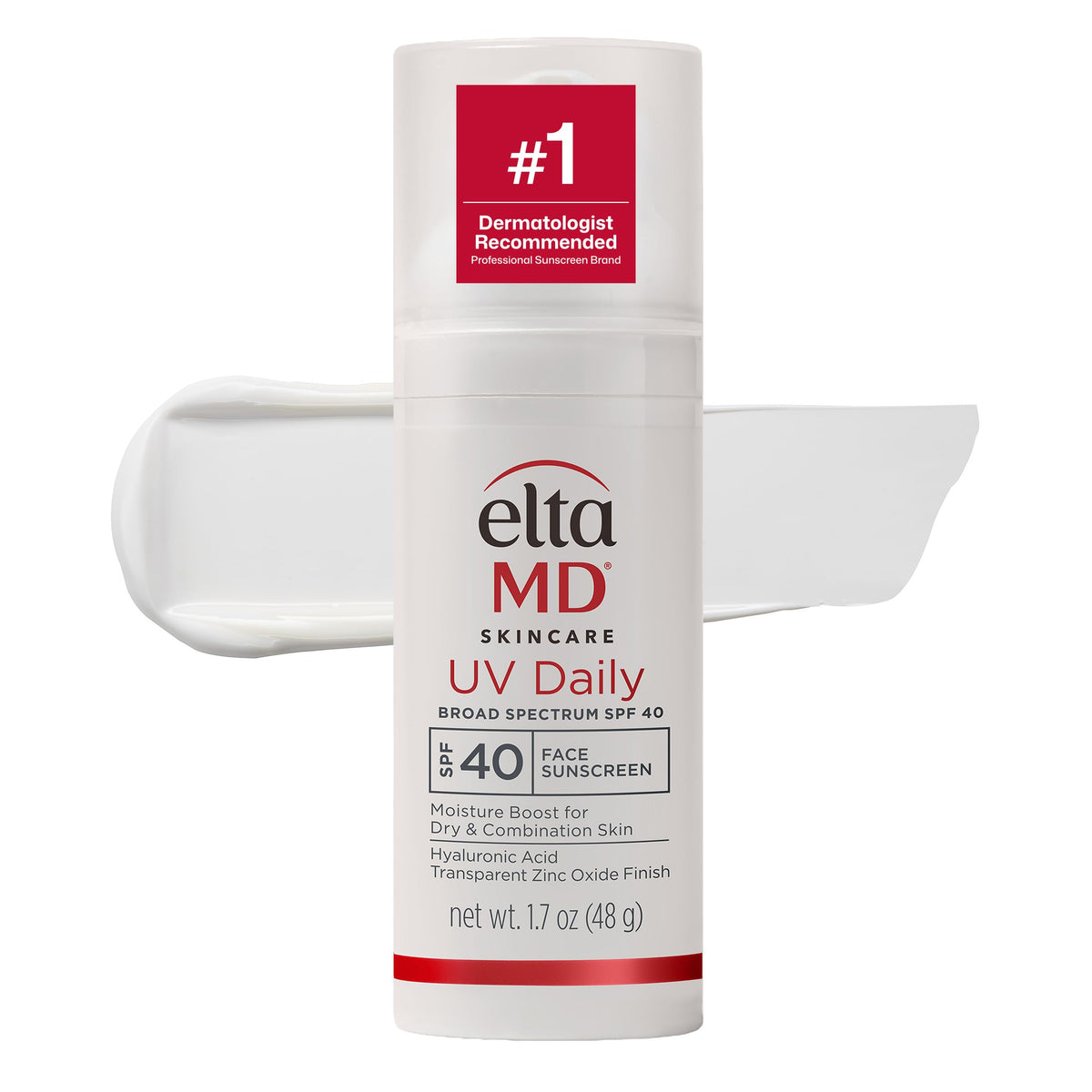 EltaMD UV Daily Face Sunscreen Moisturiser SPF 40 front view