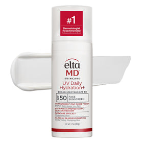 EltaMD UV Daily Hydration+ Face Sunscreen SPF 50 front view