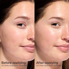 EltaMD UV Daily Hydration+ Face Sunscreen SPF 50 side view