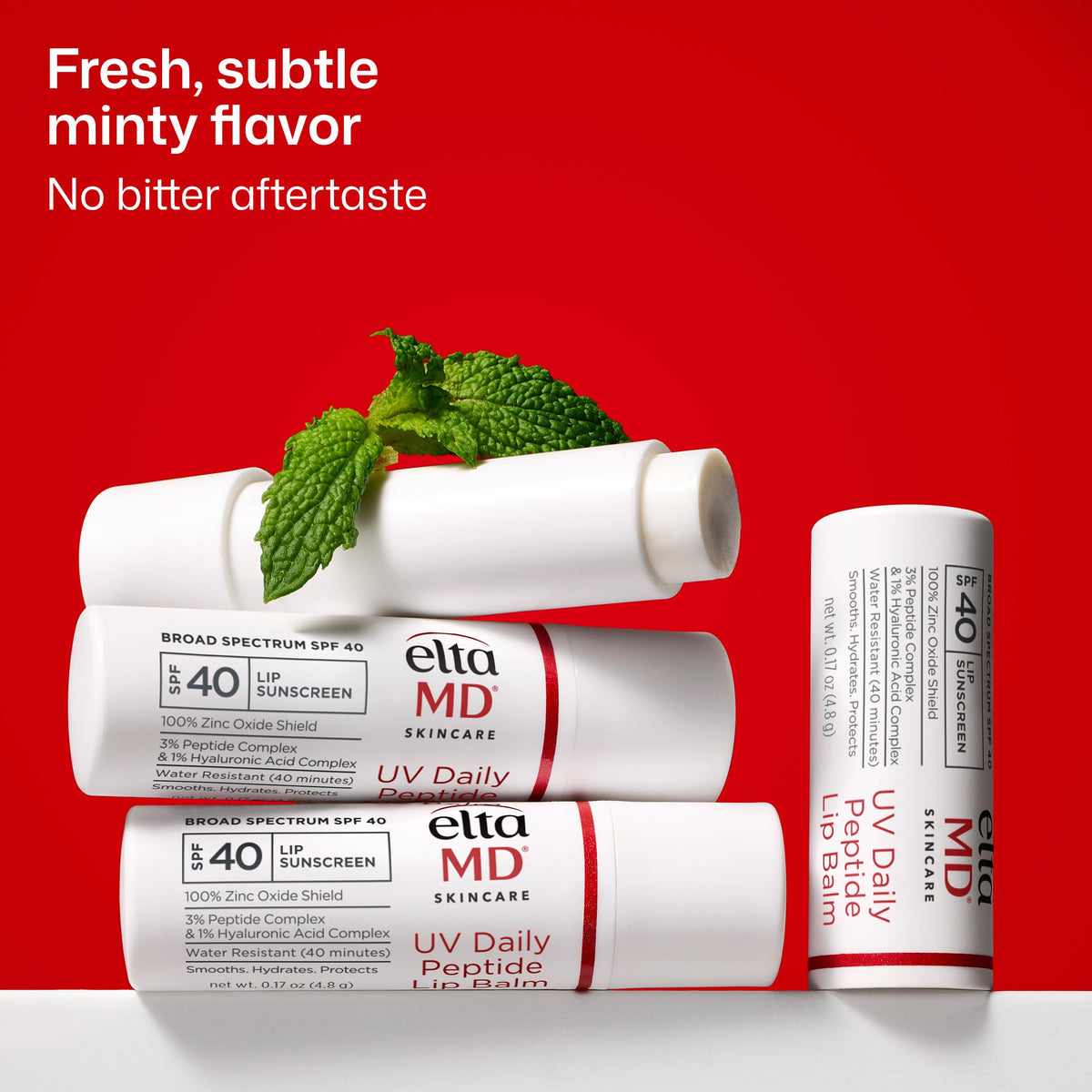 EltaMD UV Daily Peptide Lip Balm SPF 40 in a lifestyle setting