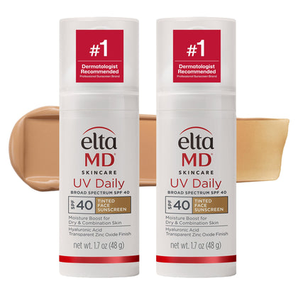 EltaMD UV Daily Tinted Face Sunscreen Moisturizer SPF 40 front view