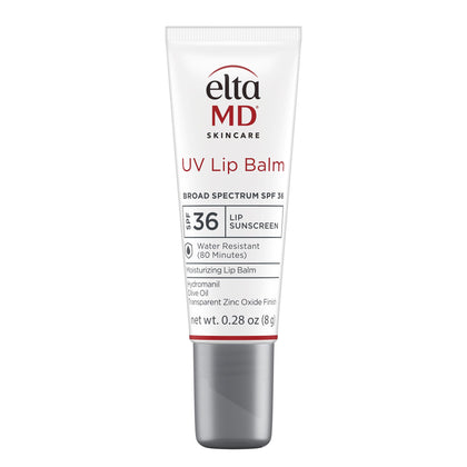 EltaMD UV Lip Balm Sunscreen front view with SPF 36 label