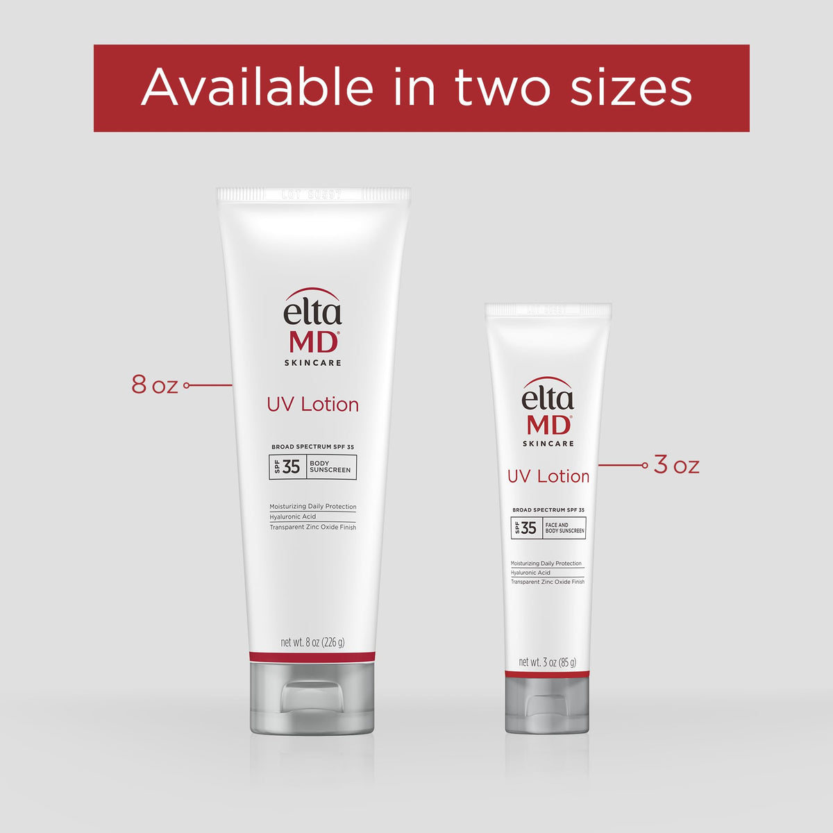 EltaMD UV Lotion 3 oz in lifestyle setting on a beach
