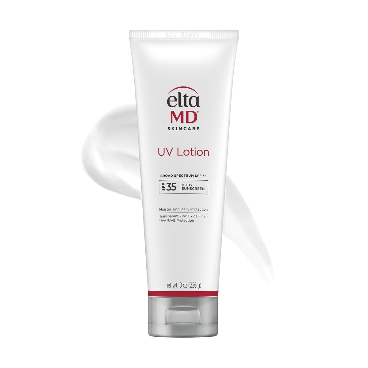 EltaMD UV Lotion 8 oz front view with SPF 35 label