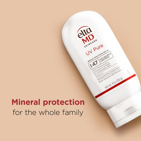 EltaMD UV Pure Mineral Sunscreen SPF 47 back view