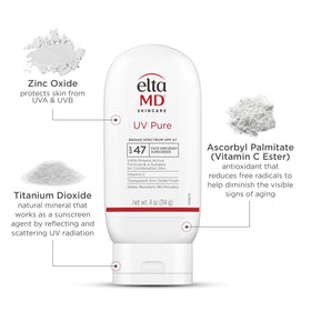 EltaMD UV Pure Mineral Sunscreen SPF 47 side view
