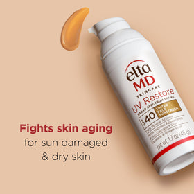 EltaMD UV Restore Tinted Face Sunscreen 1.7 oz with packaging