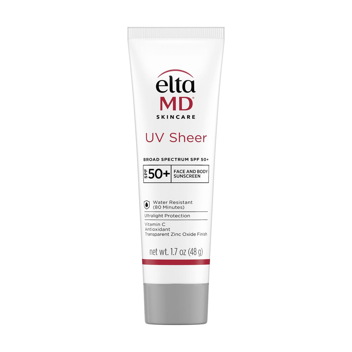 EltaMD UV Sheer Face and Body Sunscreen SPF 50+ front view