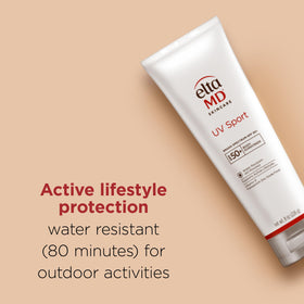 EltaMD UV Sport Sunscreen texture close-up