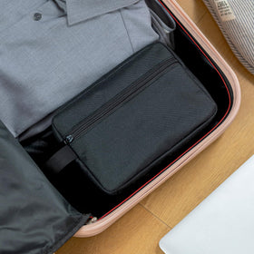 Elviros Toiletry Bag in minimalist packaging