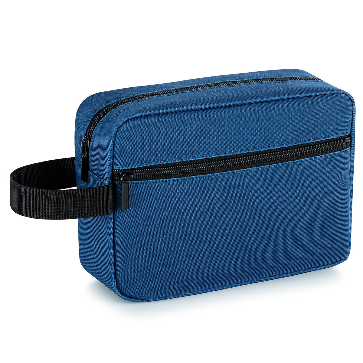 Elviros Travel Toiletry Bag Navy Blue front view