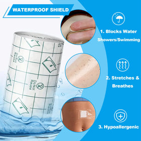 Emalla Second Skin Tattoo Cover Up Patch Tape packaging