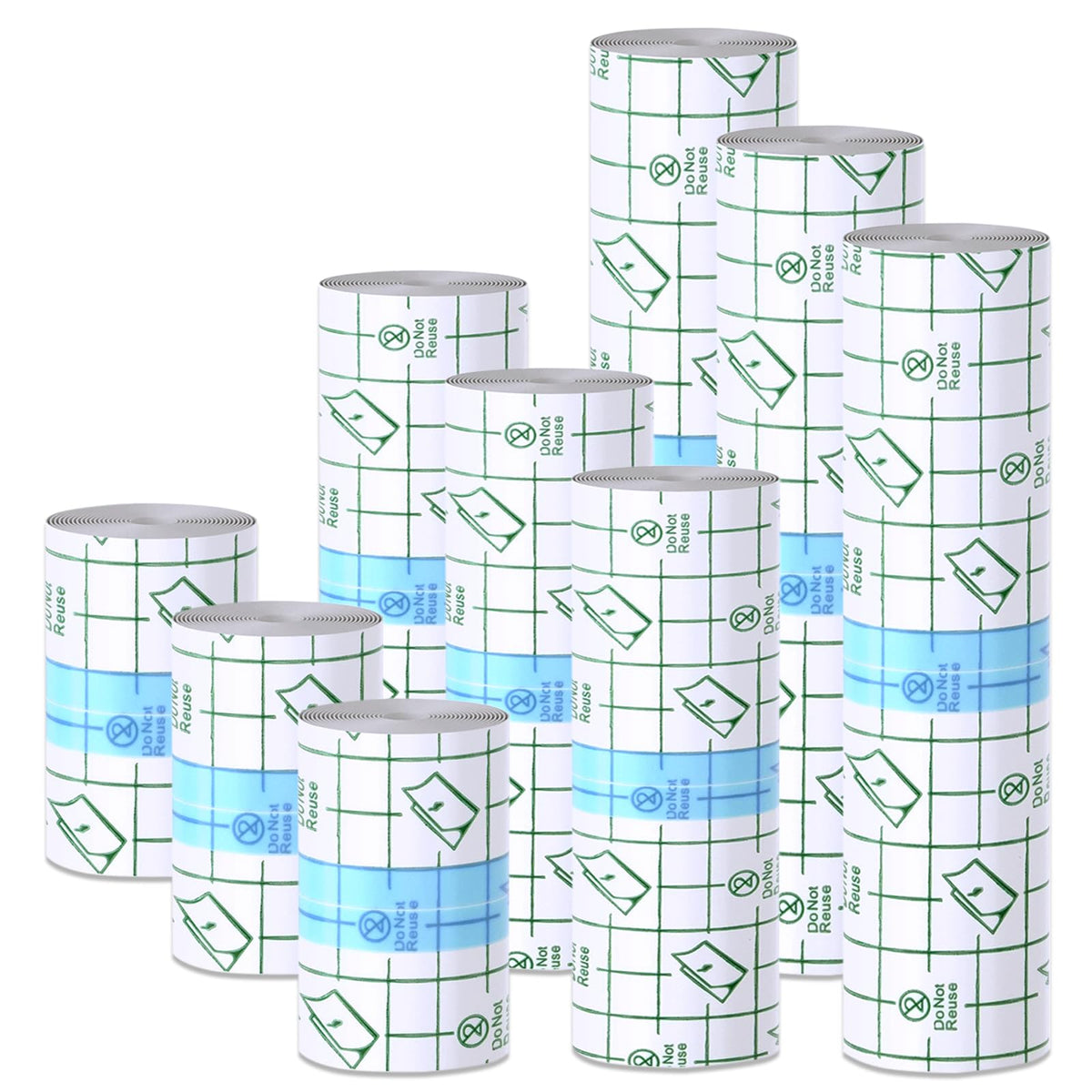 Emalla Second Skin Tattoo Cover waterproof bandage rolls assorted sizes