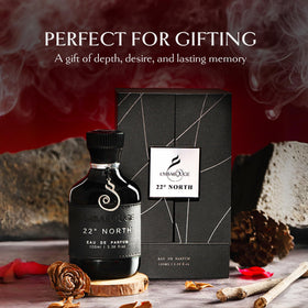 EMBAROUGE 22° North Eau De Parfum with accessories