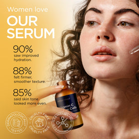 Ember Cloud Vitamin C Serum bottle with dropper
