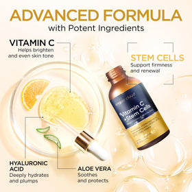 Ember Cloud Vitamin C Serum with ingredients list