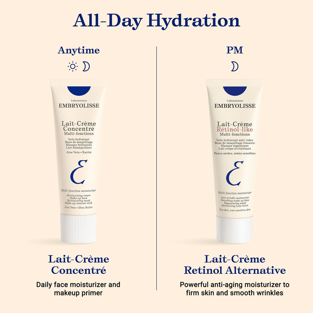 Embryolisse Lait-Crème Concentré in hand showing consistency