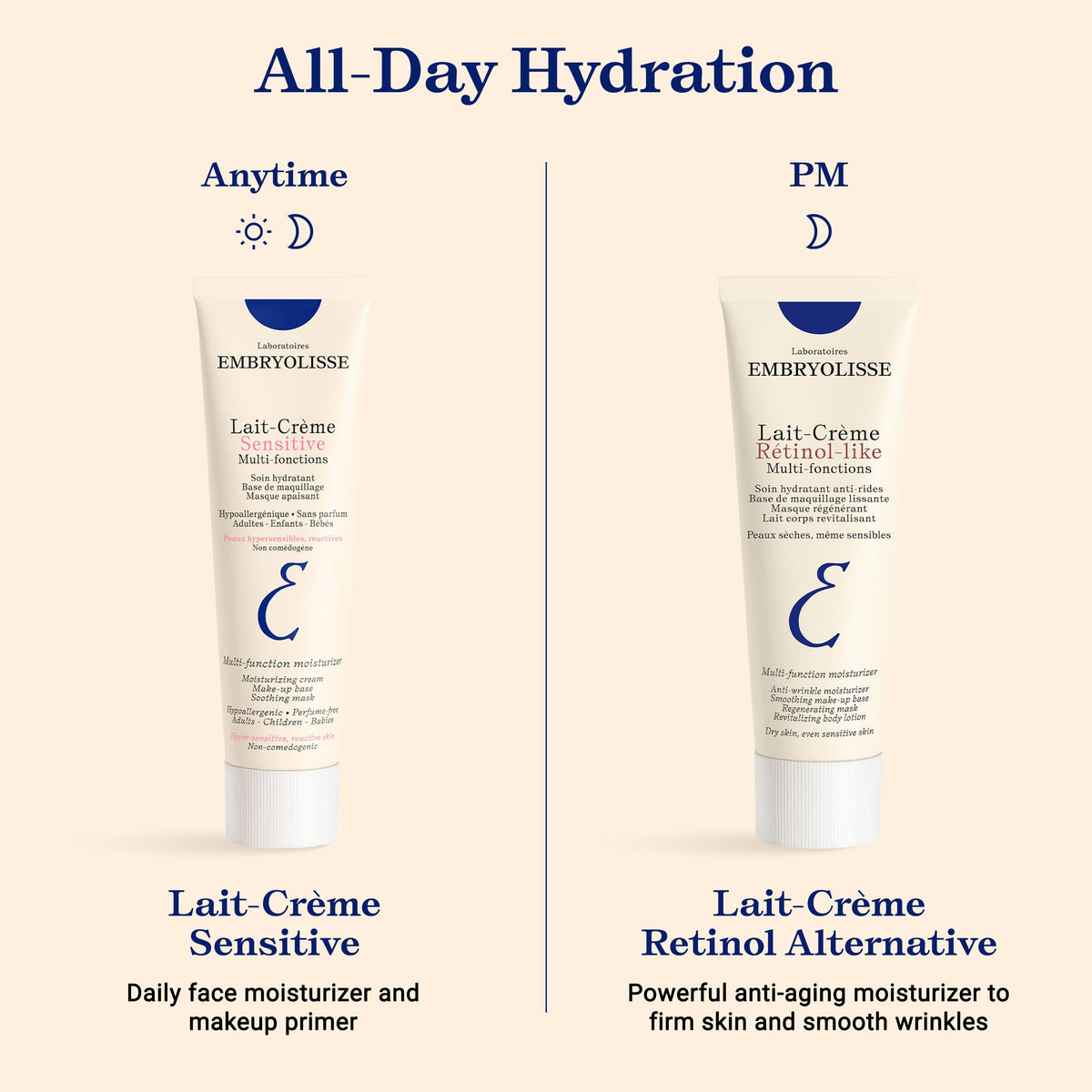 Embryolisse Lait-Crème Concentré in use during makeup application