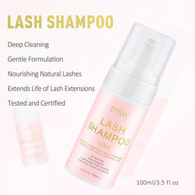 EMEDA Lash Shampoo Kit 150ml foam bottle with brush