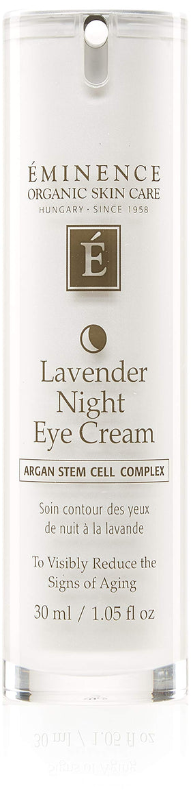 Eminence Lavender Age Corrective Night Eye Cream 1.05oz front view
