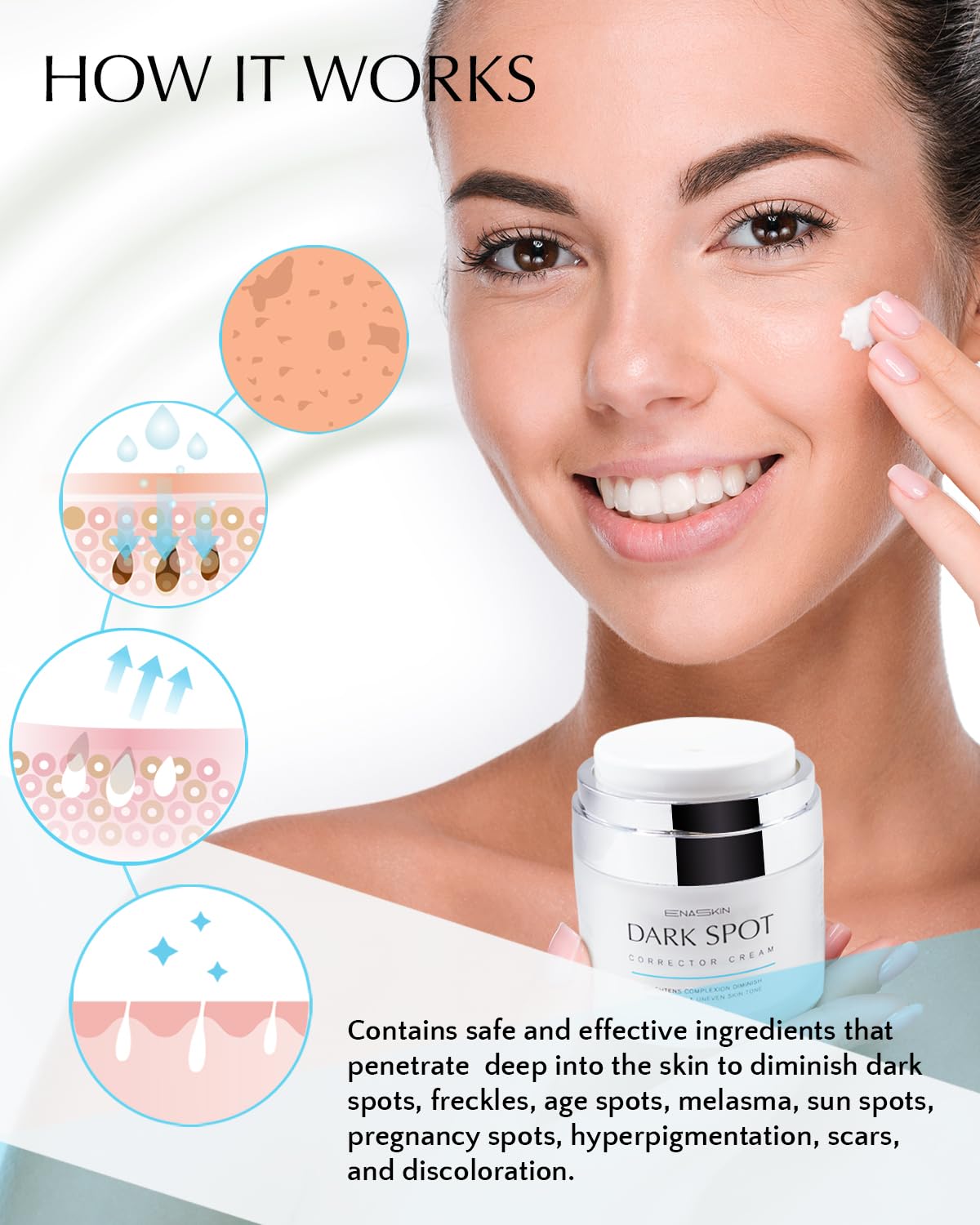 EnaSkin Dark Spot Corrector Cream ingredients list