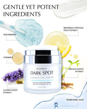 EnaSkin Dark Spot Corrector Cream texture close-up