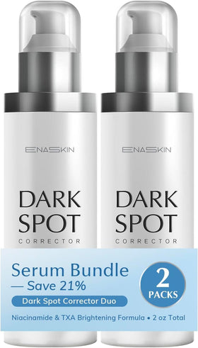 EnaSkin Dark Spot Corrector Serum front view with packaging