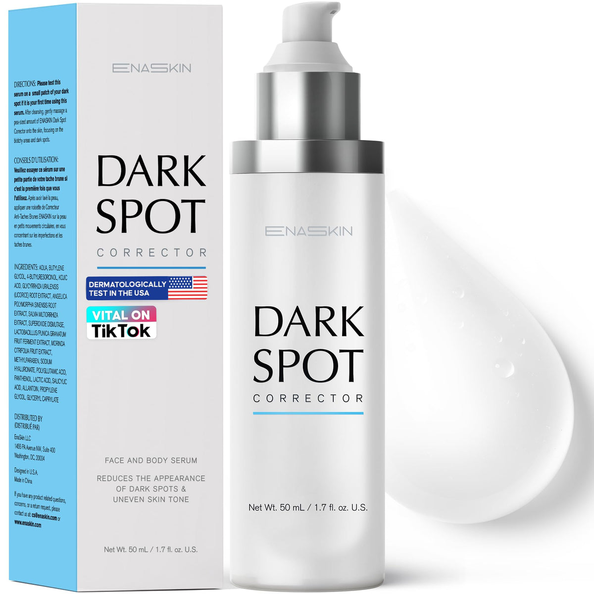 EnaSkin Dark Spot Remover Serum 1.7 Oz front view