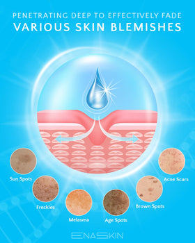 EnaSkin Dark Spot Remover Serum bottle close-up