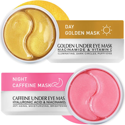 Enaskin Naturals Under Eye Patches Kit packaging front view