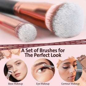 ENERGY Makeup Brush Set blending brush detail
