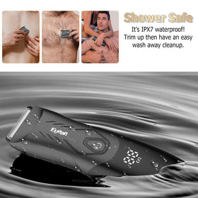 ENSSU Body Hair Trimmer in a bathroom setting