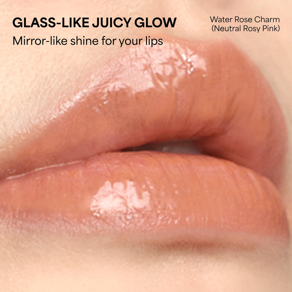 ENTROPY Glossy Lip Tint Water Rose Charm packaging