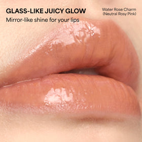 ENTROPY Glossy Lip Tint Water Rose Charm packaging