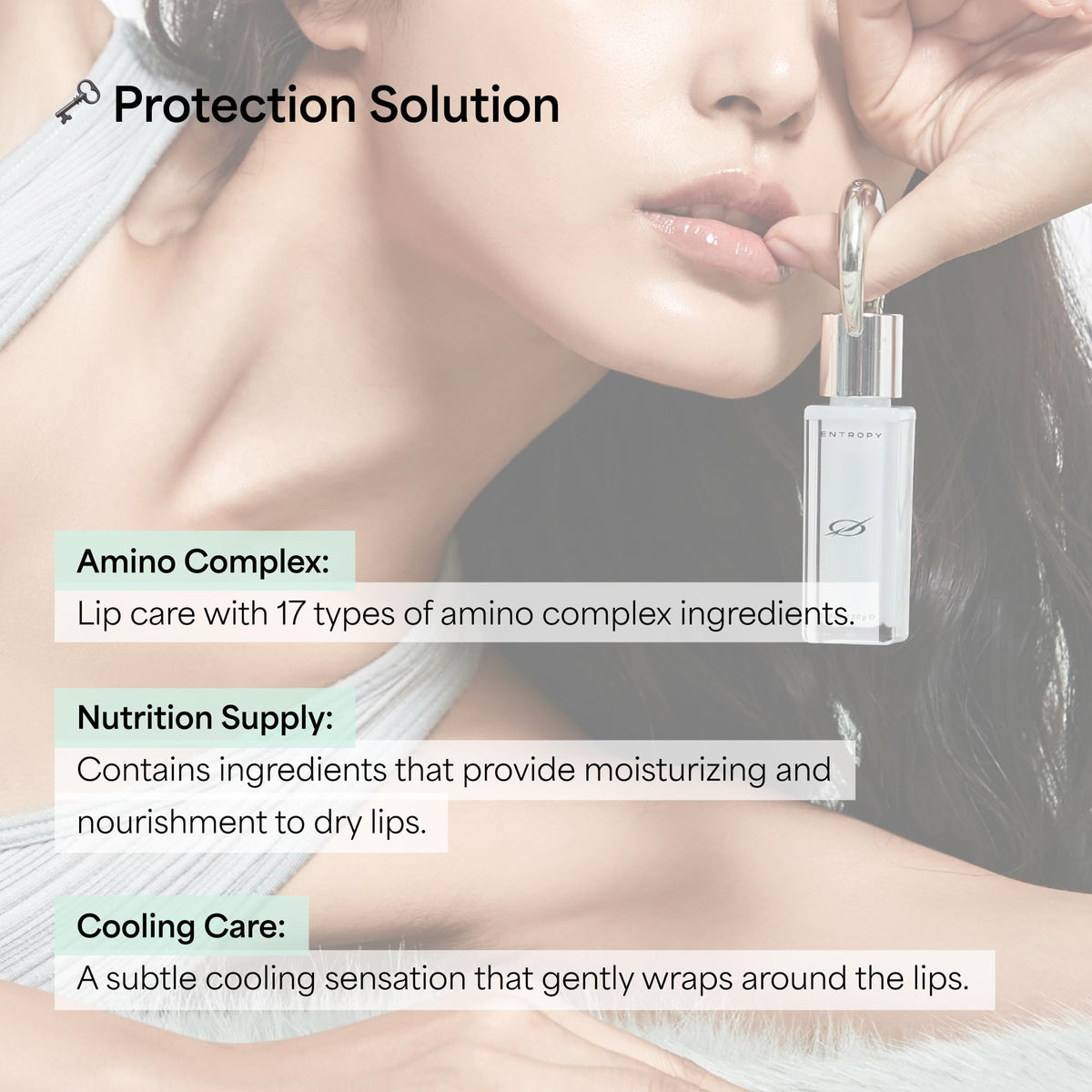 ENTROPY Lip Serum in stylish packaging