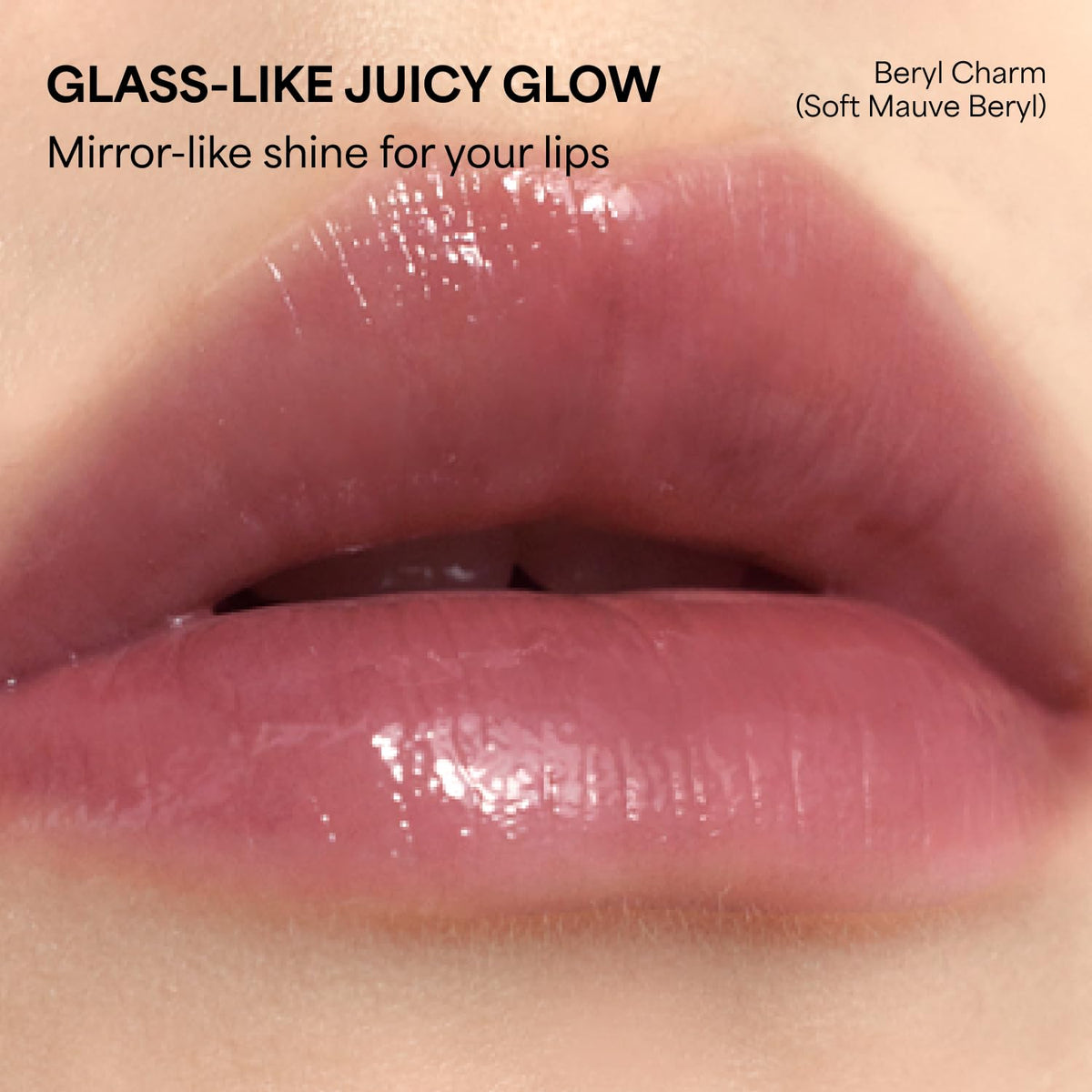 ENTROPY MAKE UP Glossy Lip Tint Beryl Charm packaging