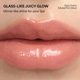 ENTROPY MAKE UP Glossy Lip Tint Opal Charm applicator close-up